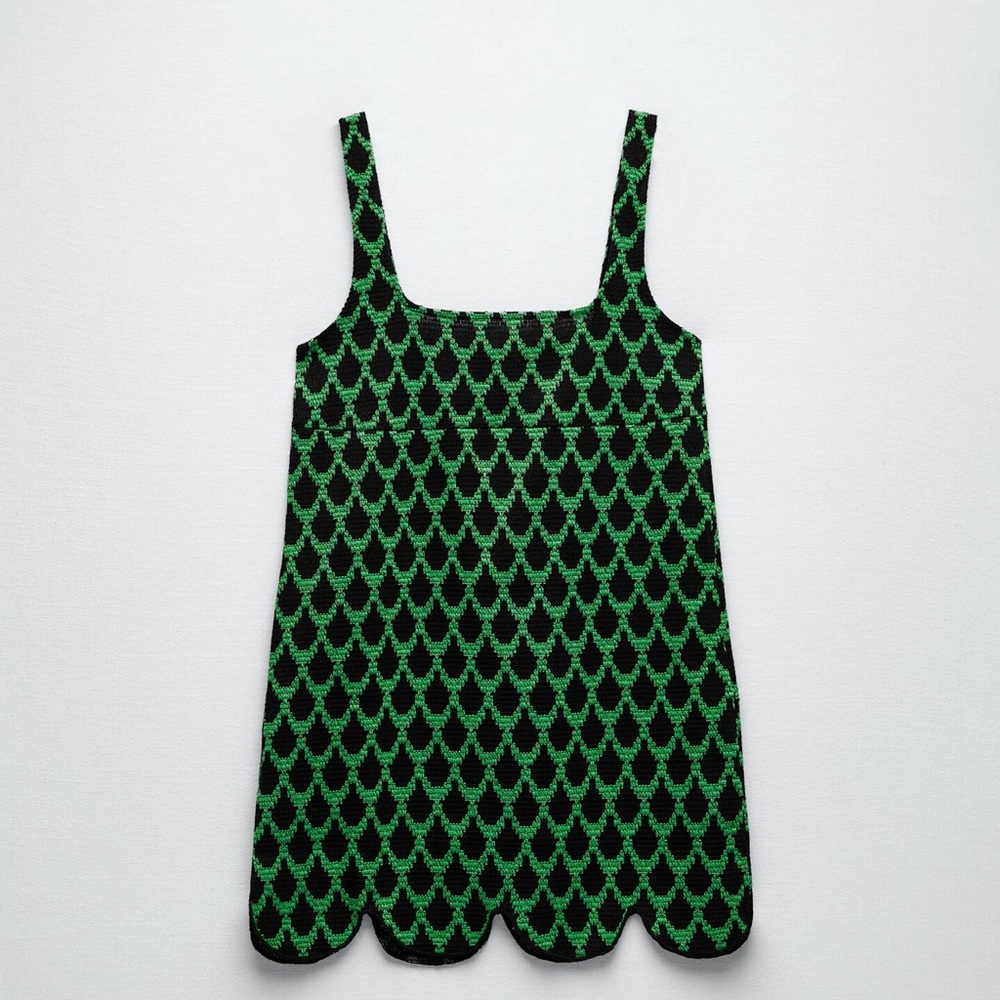 Zara Jacquard dress